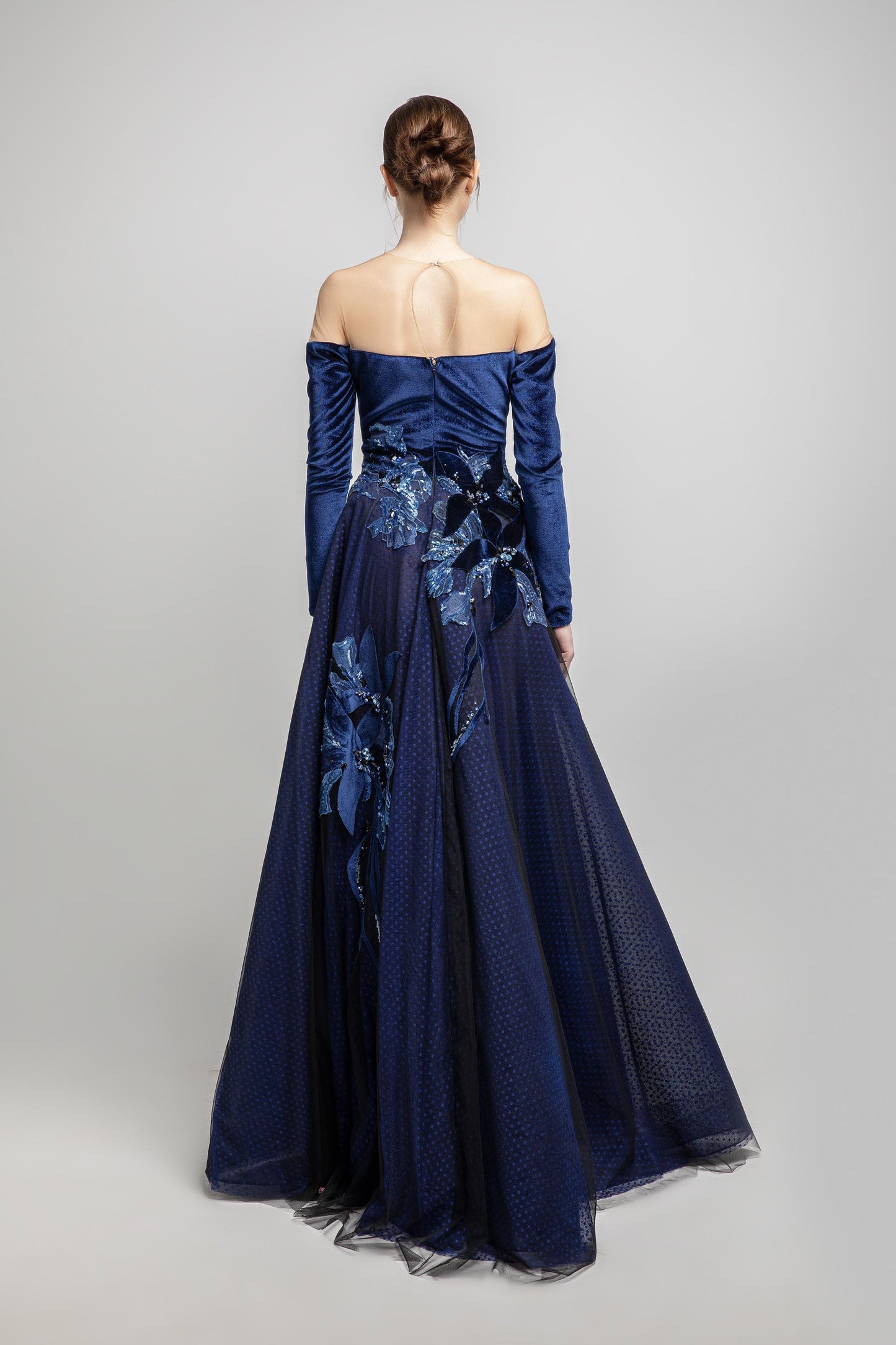 Off Shoulder Long Dress