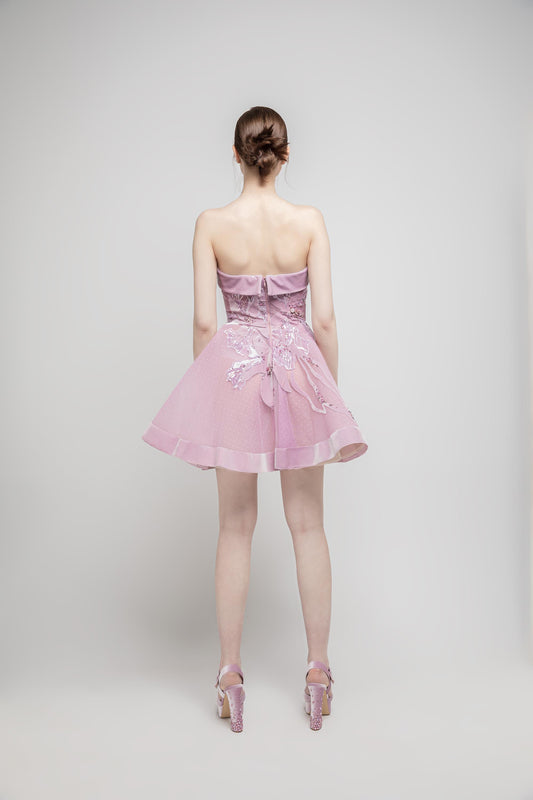 Strapless Mini Dress