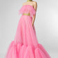 Pink Ruffle Tulle Dress