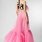 Pink Ruffle Tulle Dress
